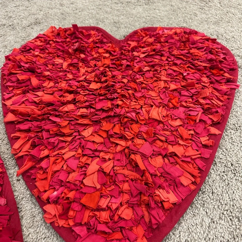 IKEA Red Heart-Shaped Door Mats